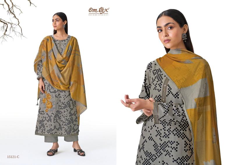 Omtex rivana cotton dress materials wholesale dealer in bharuch